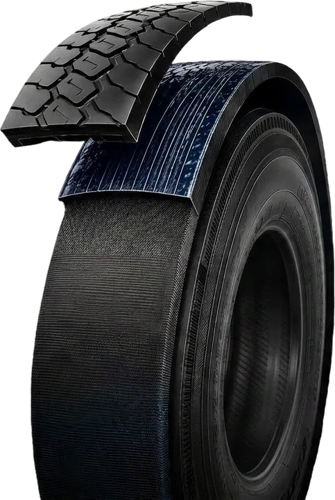 URSG layered tyre assembly